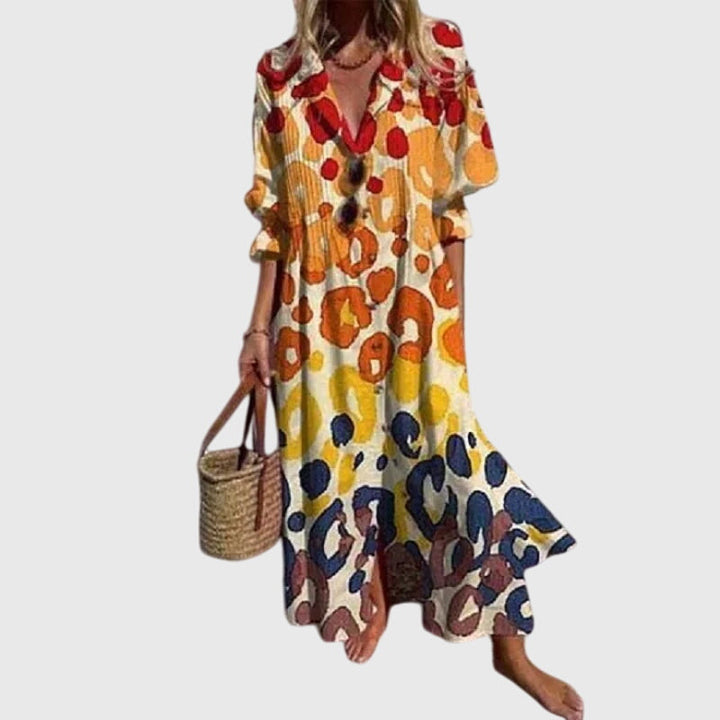 ザリア | エレガントなボヘミアンスタイルドレス