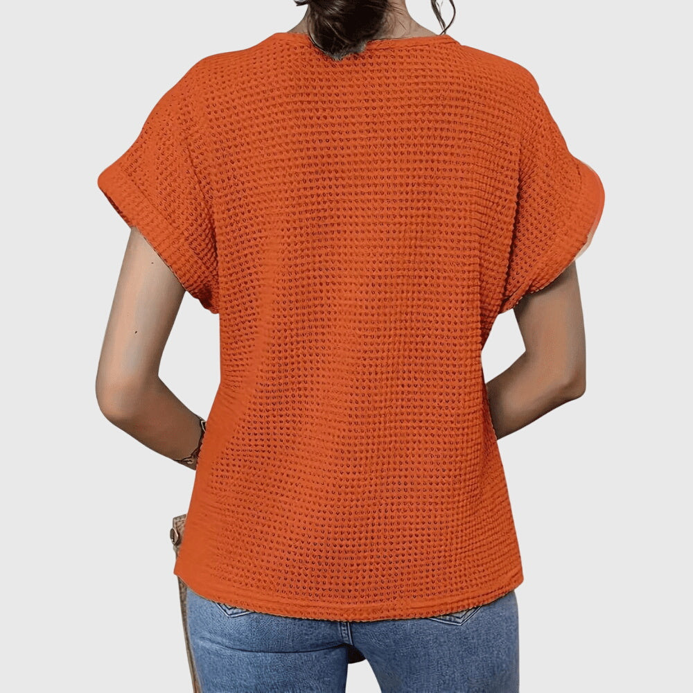 パール™ | エレガントなイビザスタイルブラウス