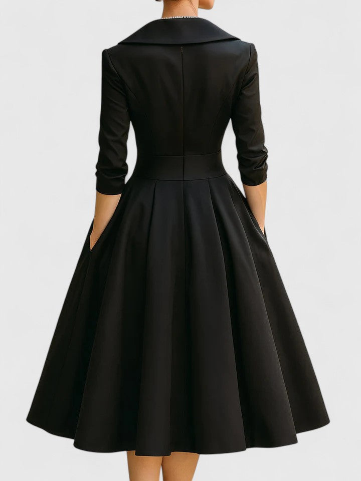 Zyrah | エレガントミディドレス