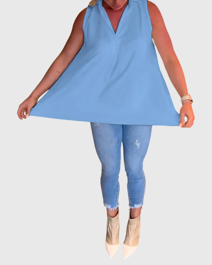 リナ™ | 袖なしトップ