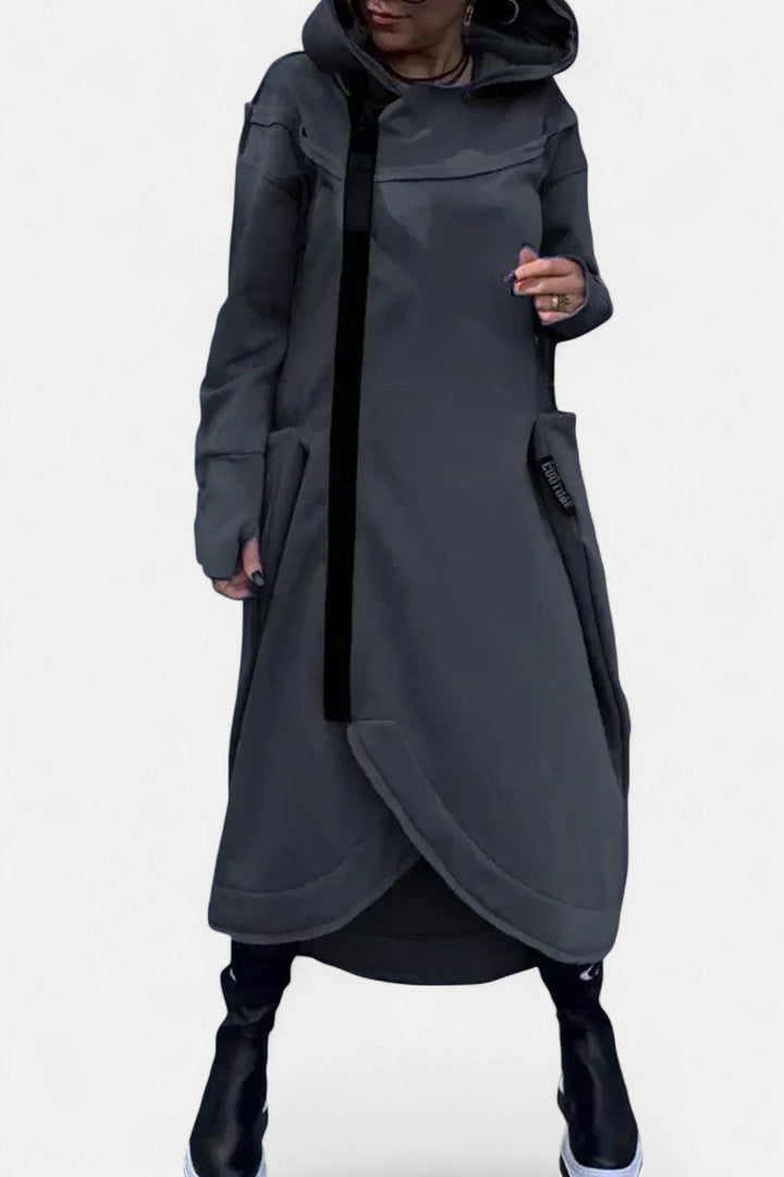 MANA | Zippered Long Hoodie