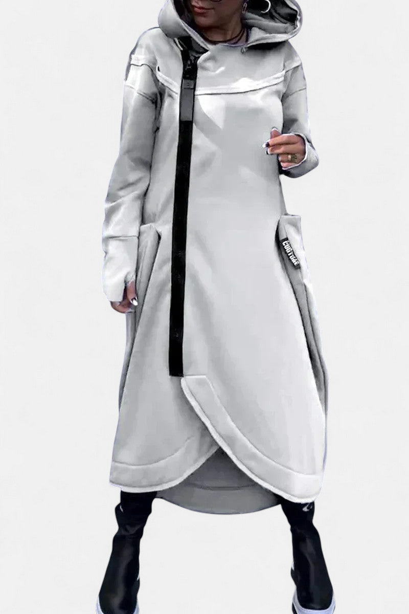 MANA | Zippered Long Hoodie