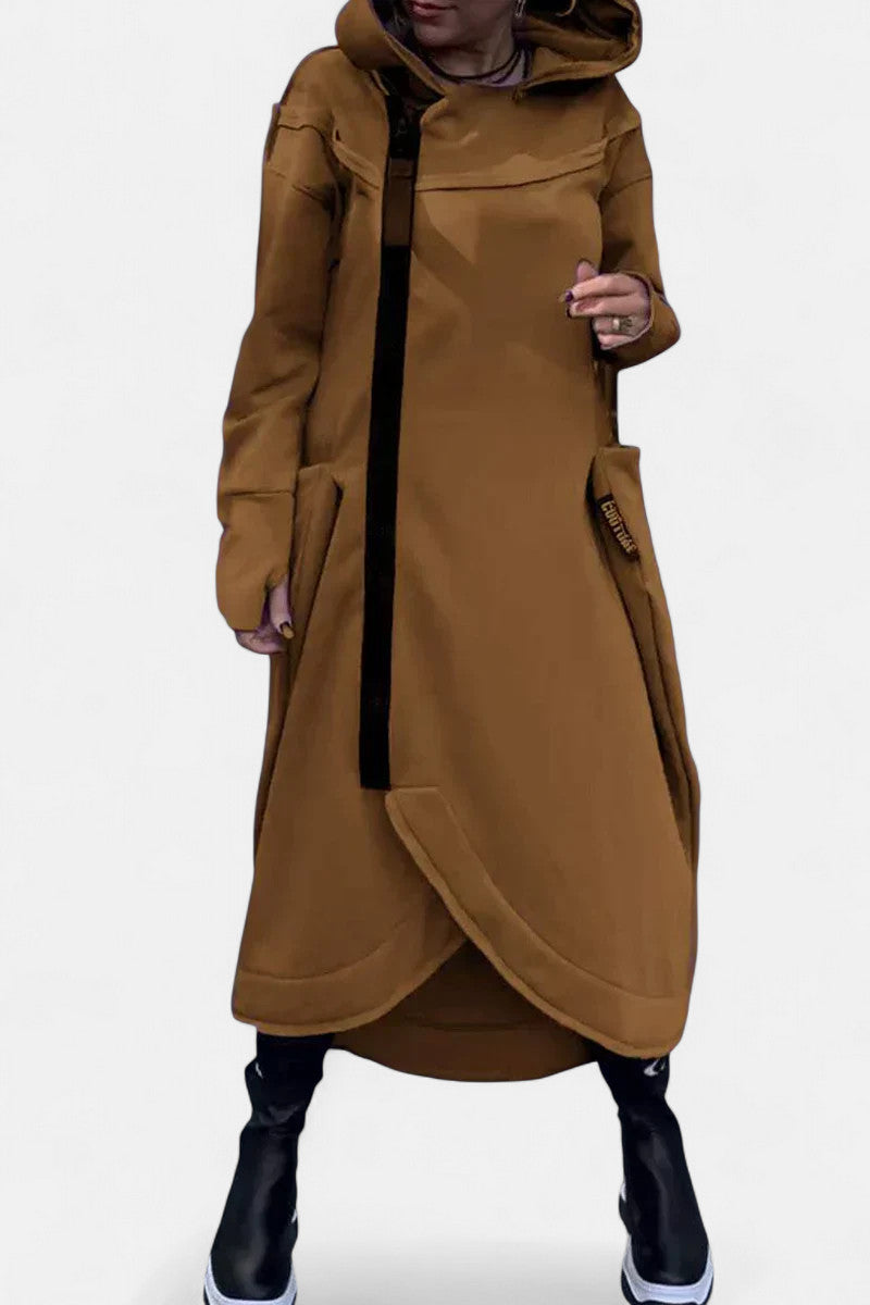 MANA | Zippered Long Hoodie