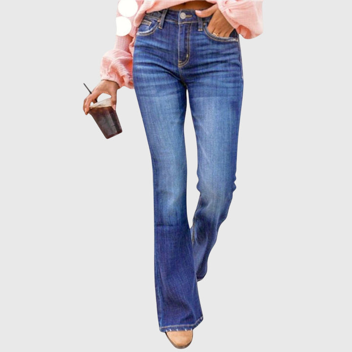 快適な伸縮性パンツ