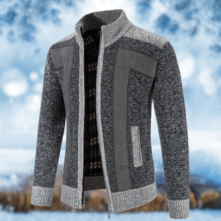 カイル - ウォームタートルネックジャケット