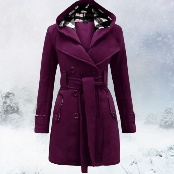 ニルサ - ダブルブレストフリースジャケット