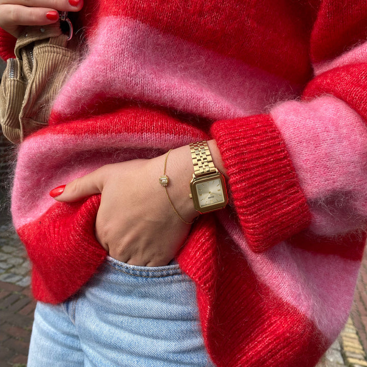 グラシューズ・プティ・ウォッチ スチール、フルゴールドカラー