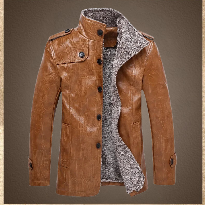 ハイラム - 裏フリースレザージャケット