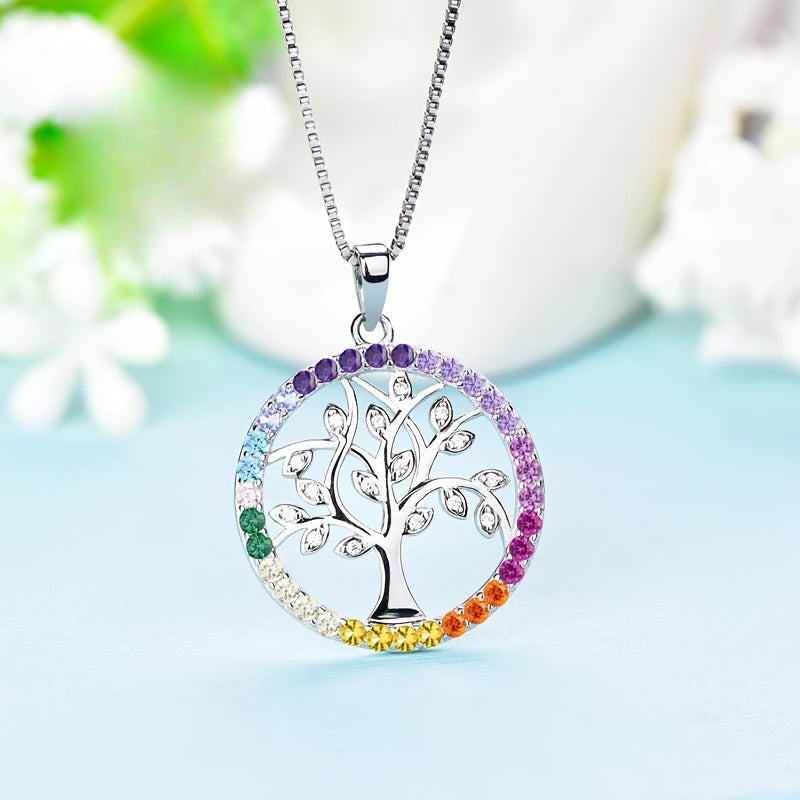 エロウェン | ハート型の生命の木ネックレス