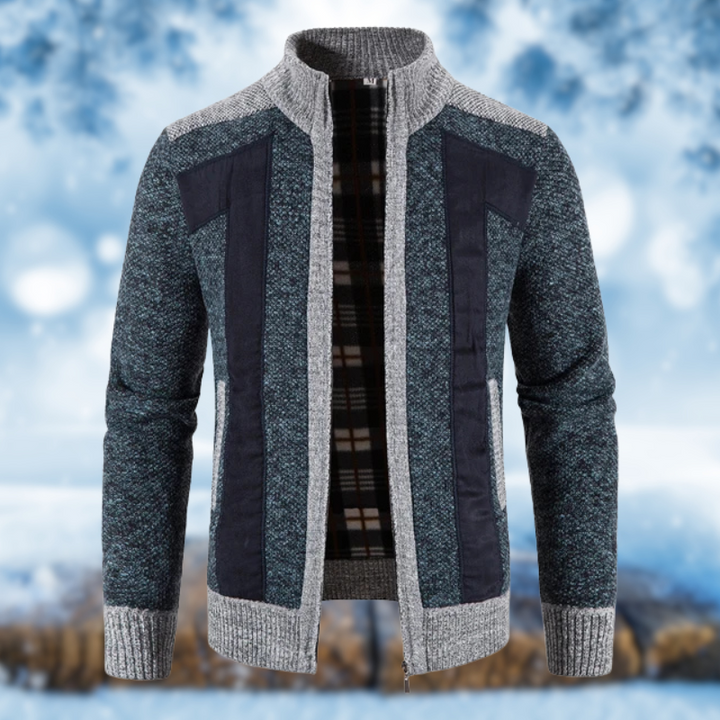 カイル - ウォームタートルネックジャケット