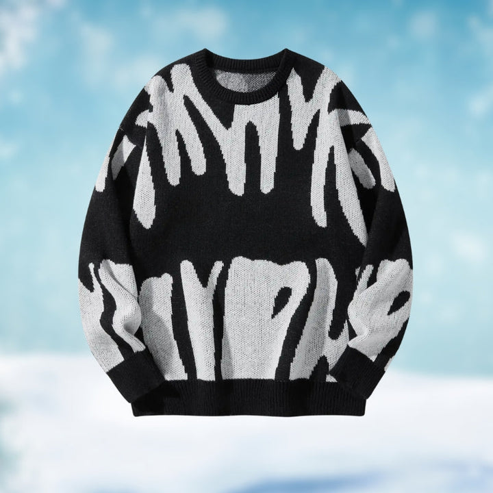 Rodrigo - ジャカードパターンニットセーター