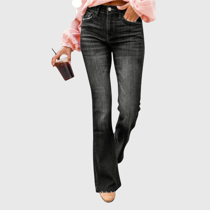 快適な伸縮性パンツ