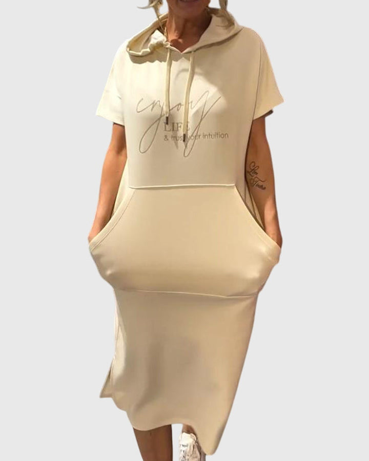 マーロウ™ | カジュアルフード付きドレス