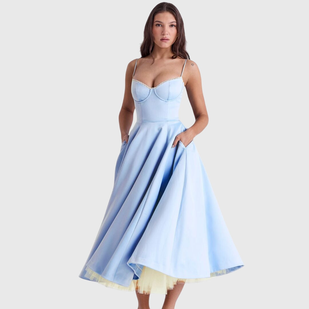 "ジェーン™ | エレガントマキシドレス