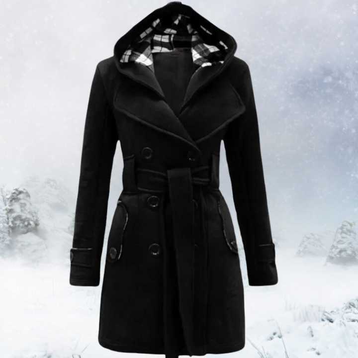 ニルサ - ダブルブレストフリースジャケット