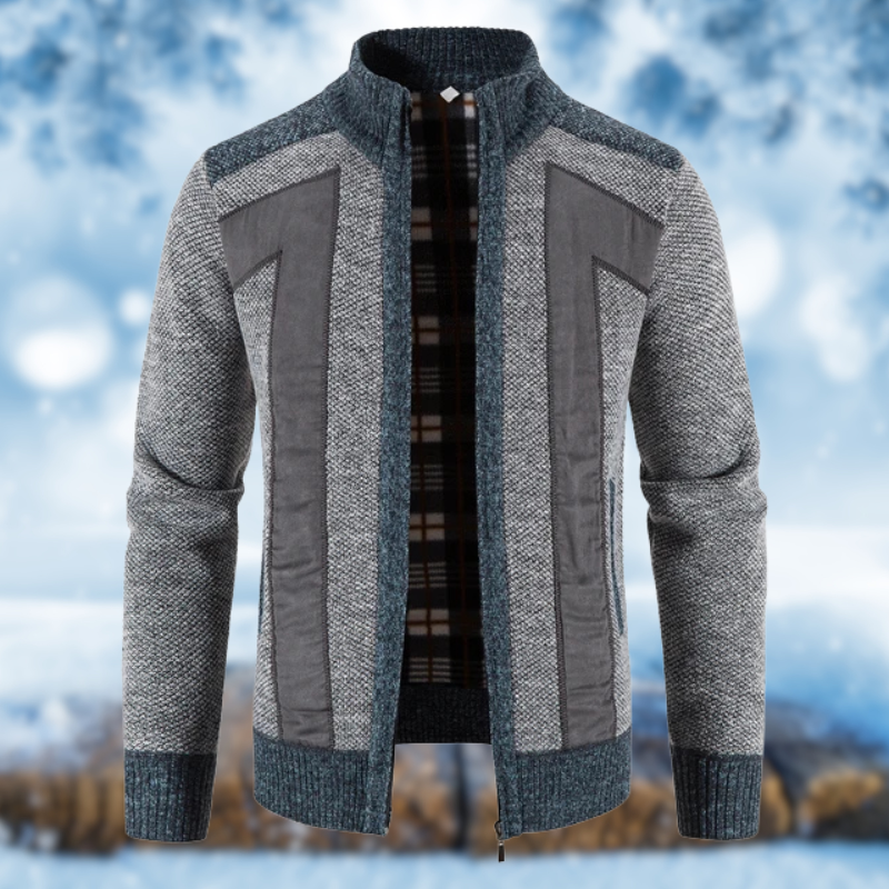 カイル - ウォームタートルネックジャケット