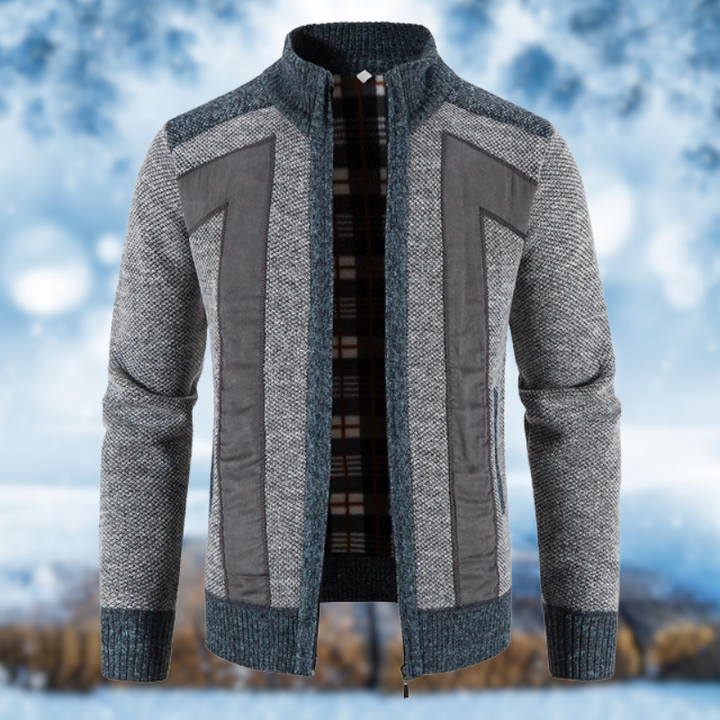 カイル - ウォームタートルネックジャケット