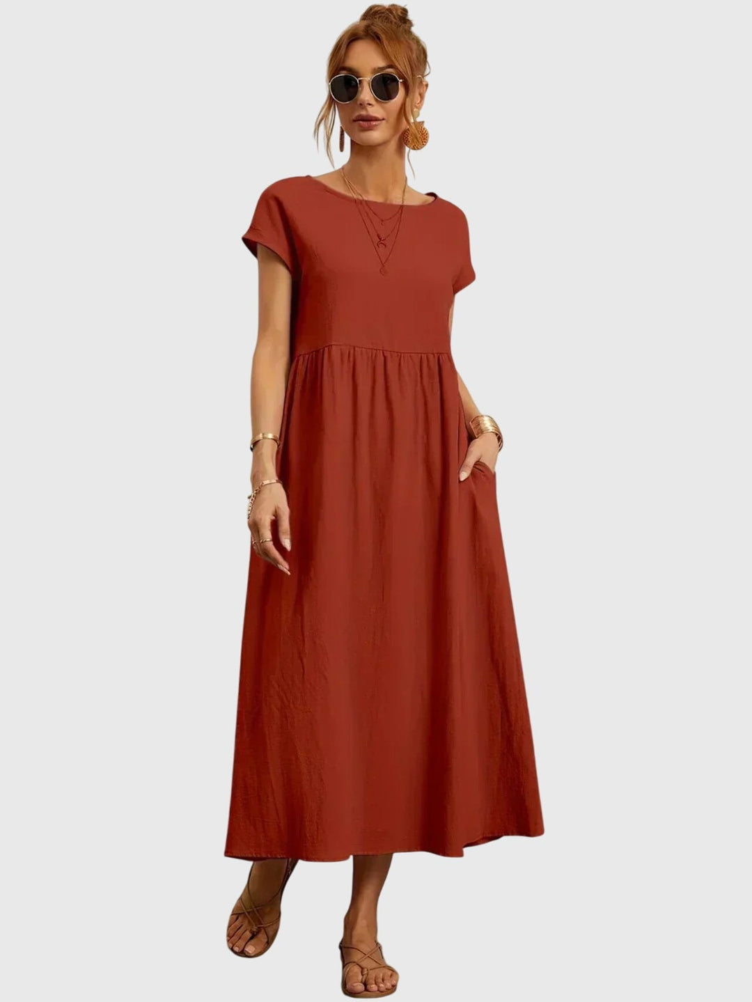 ジゼル™ - リラックスフィットポケットドレス