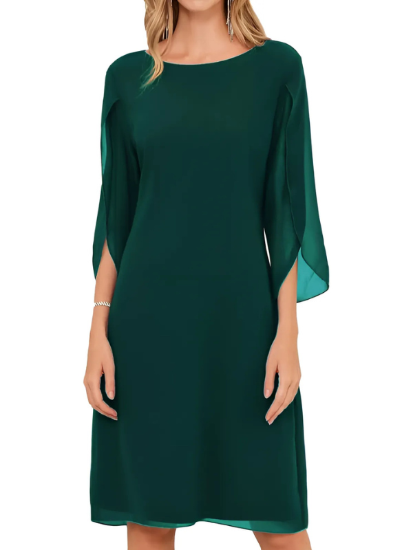 ジョージア | ダブルレイヤーシフォンワンピース