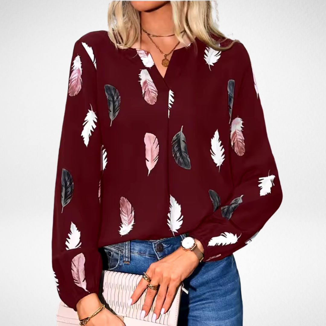 ニコール™ | 自信を持てるフィットブラウス