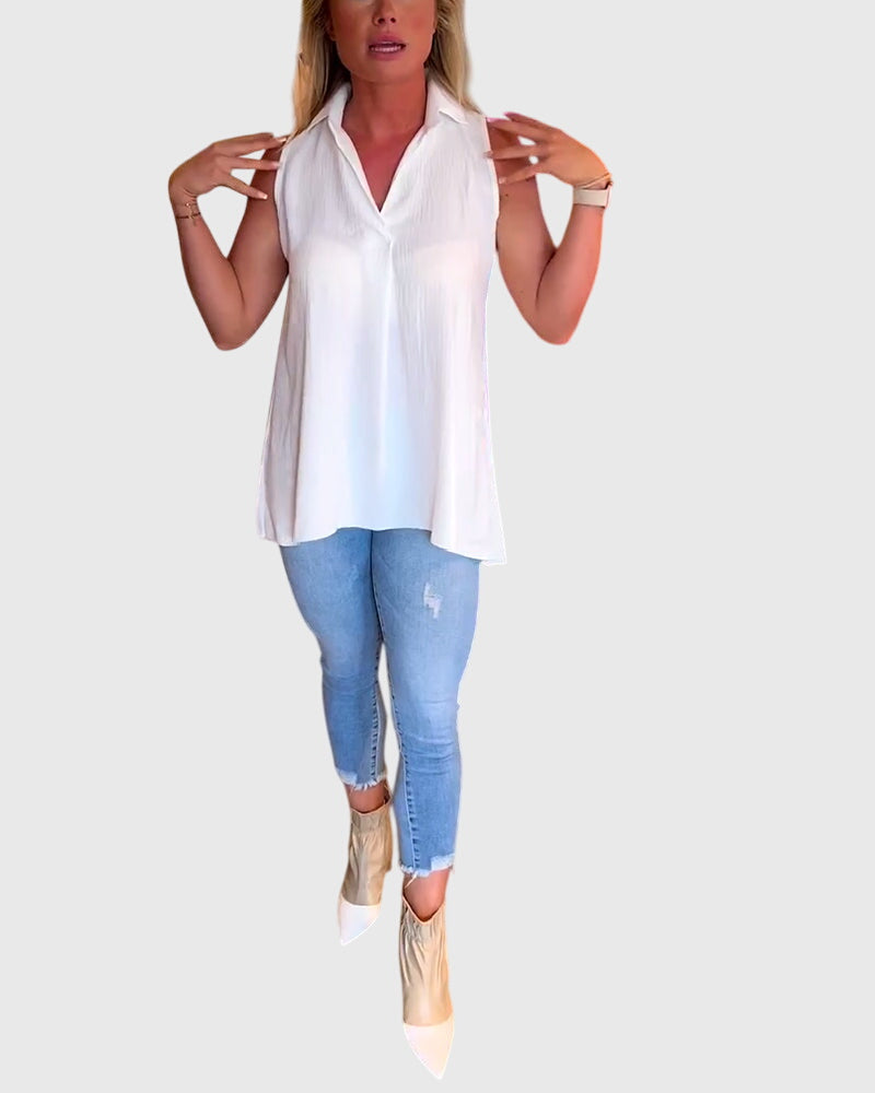 リナ™ | 袖なしトップ