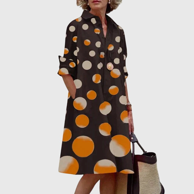 ペイジ™ - ポケット付きエレガントワンピース