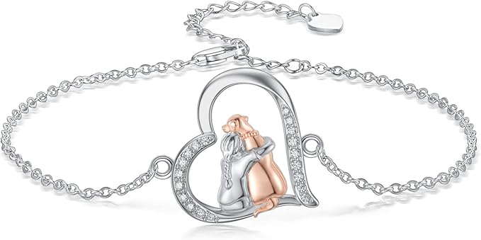 犬好きのための繊細な犬ブレスレット