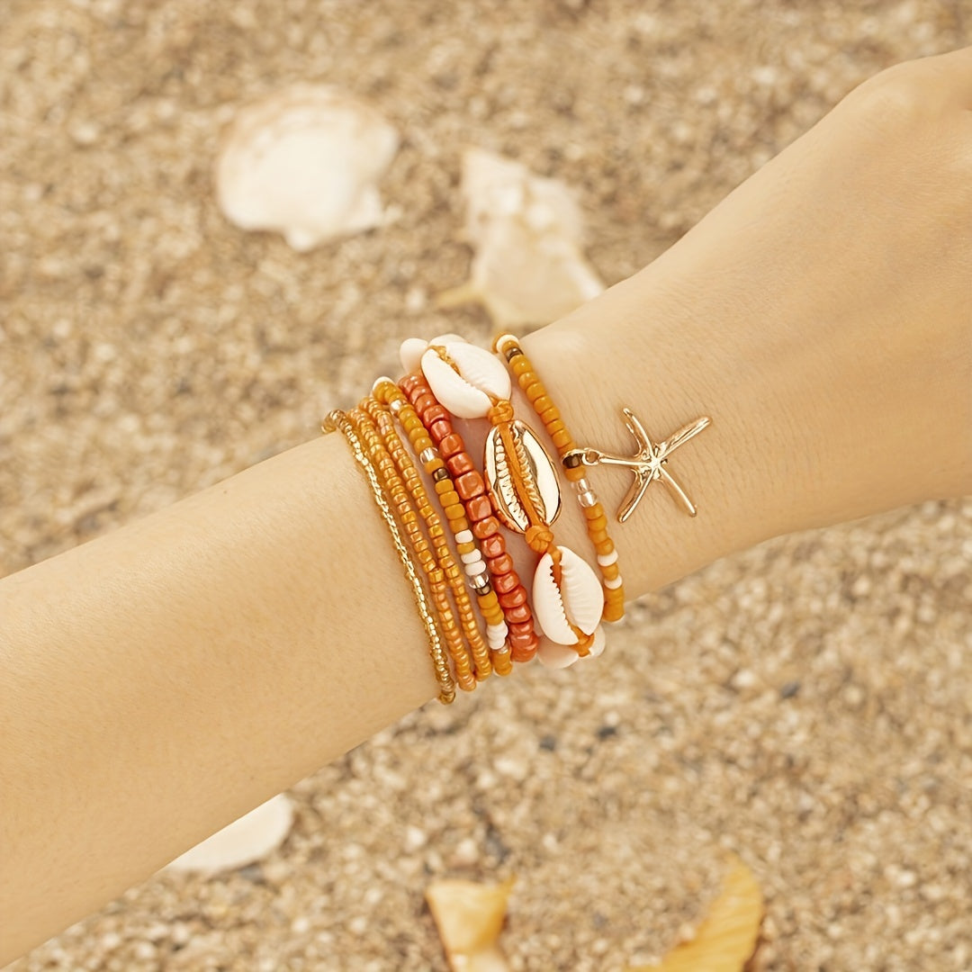 ボヘミアン ブレスレットセット