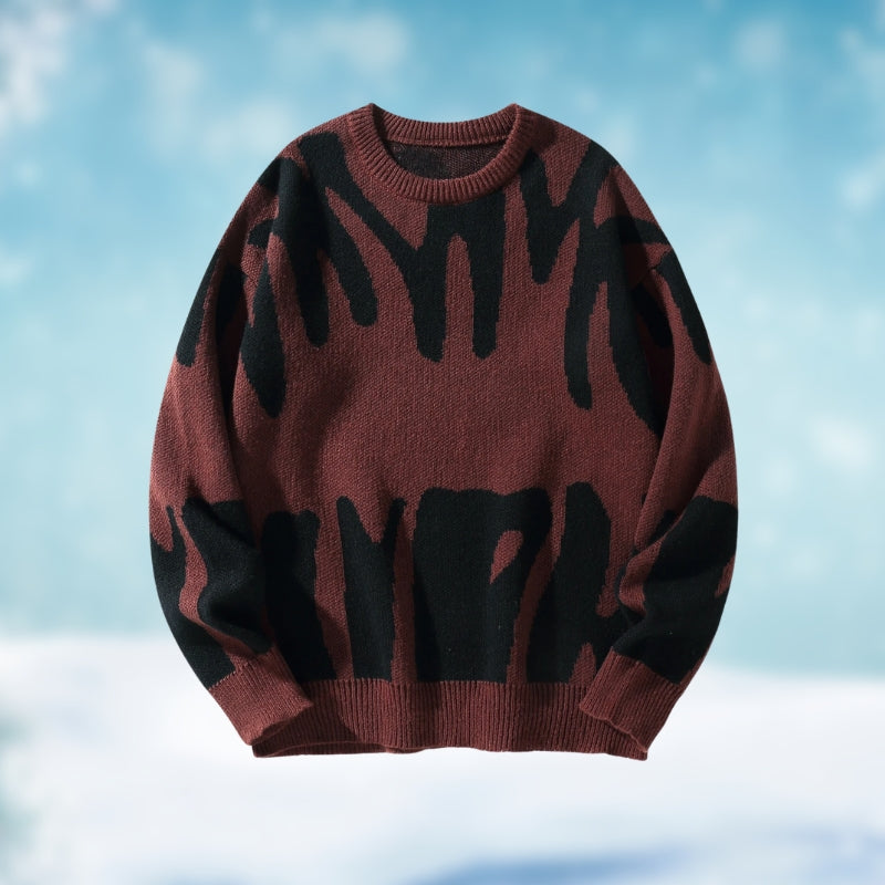 Rodrigo - ジャカードパターンニットセーター