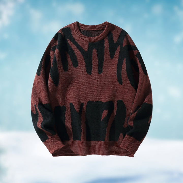 Rodrigo - ジャカードパターンニットセーター