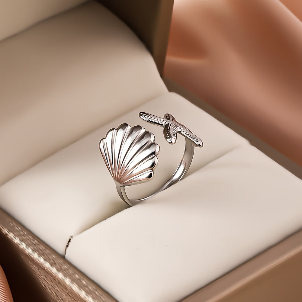 シェル＆スターフィッシュリング