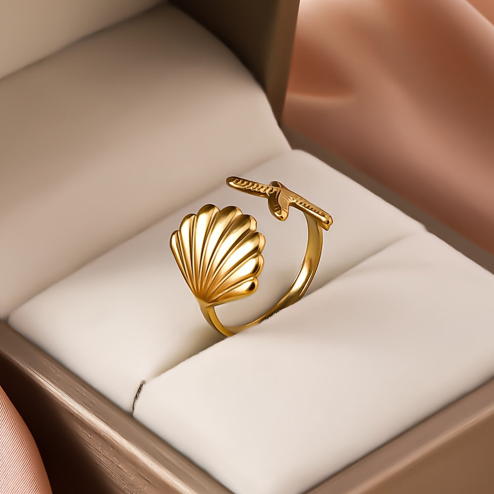 シェル＆スターフィッシュリング