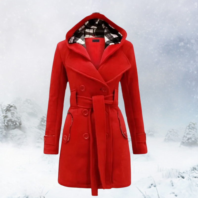 ニルサ - ダブルブレストフリースジャケット