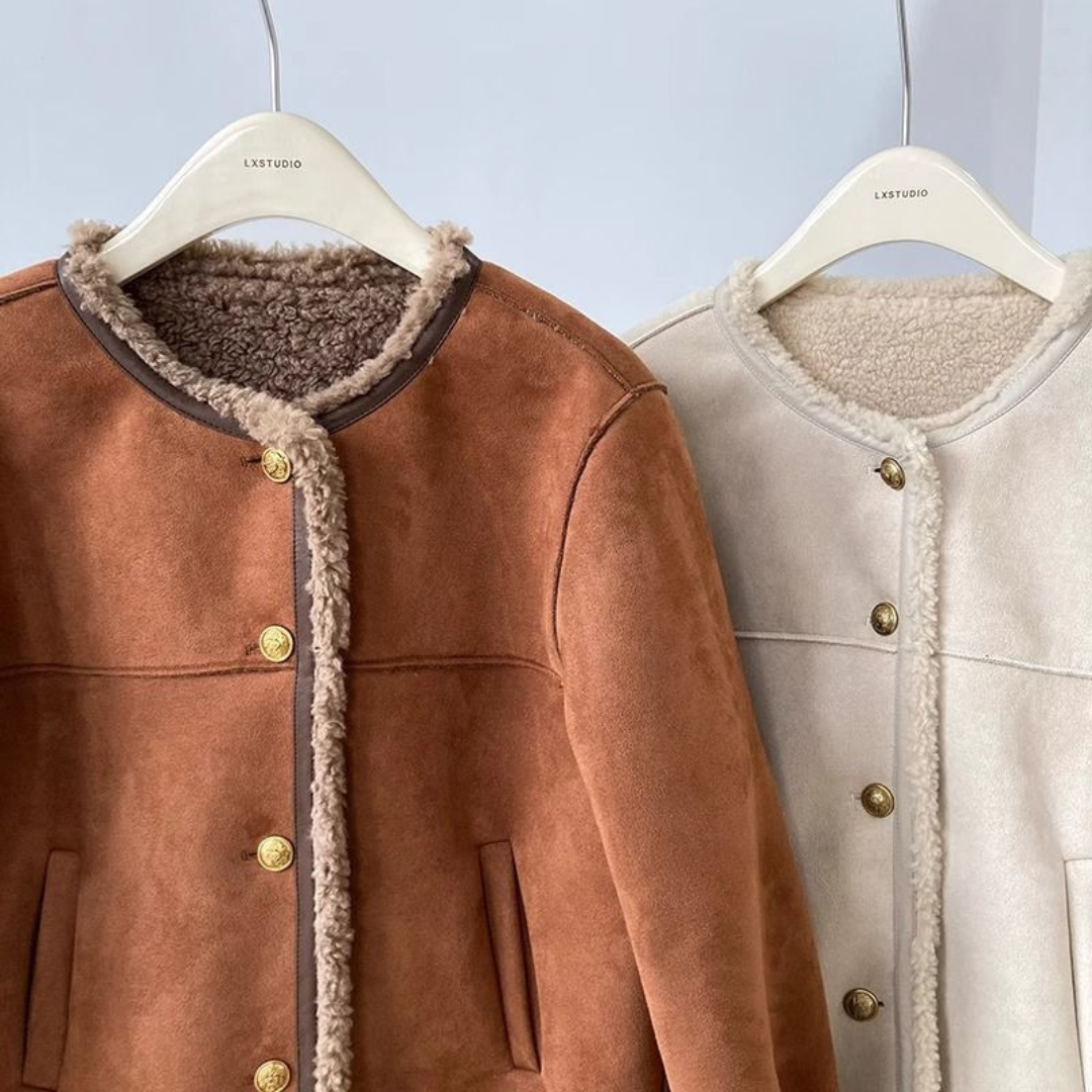 フィオナ - ウォーム ラムスキン ジャケット