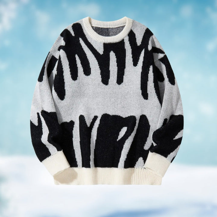 Rodrigo - ジャカードパターンニットセーター