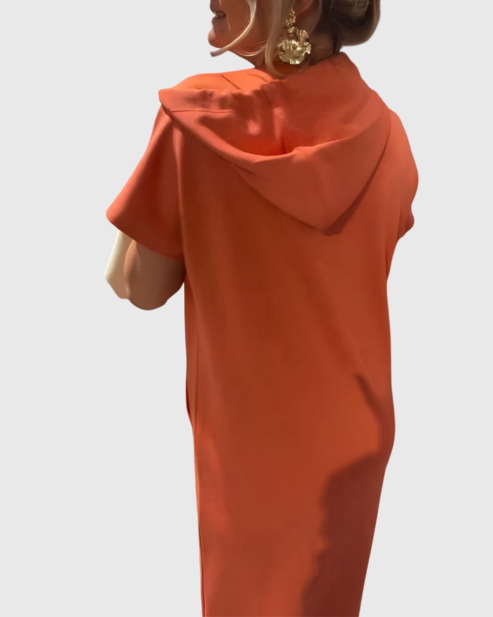 マーロウ™ | カジュアルフード付きドレス