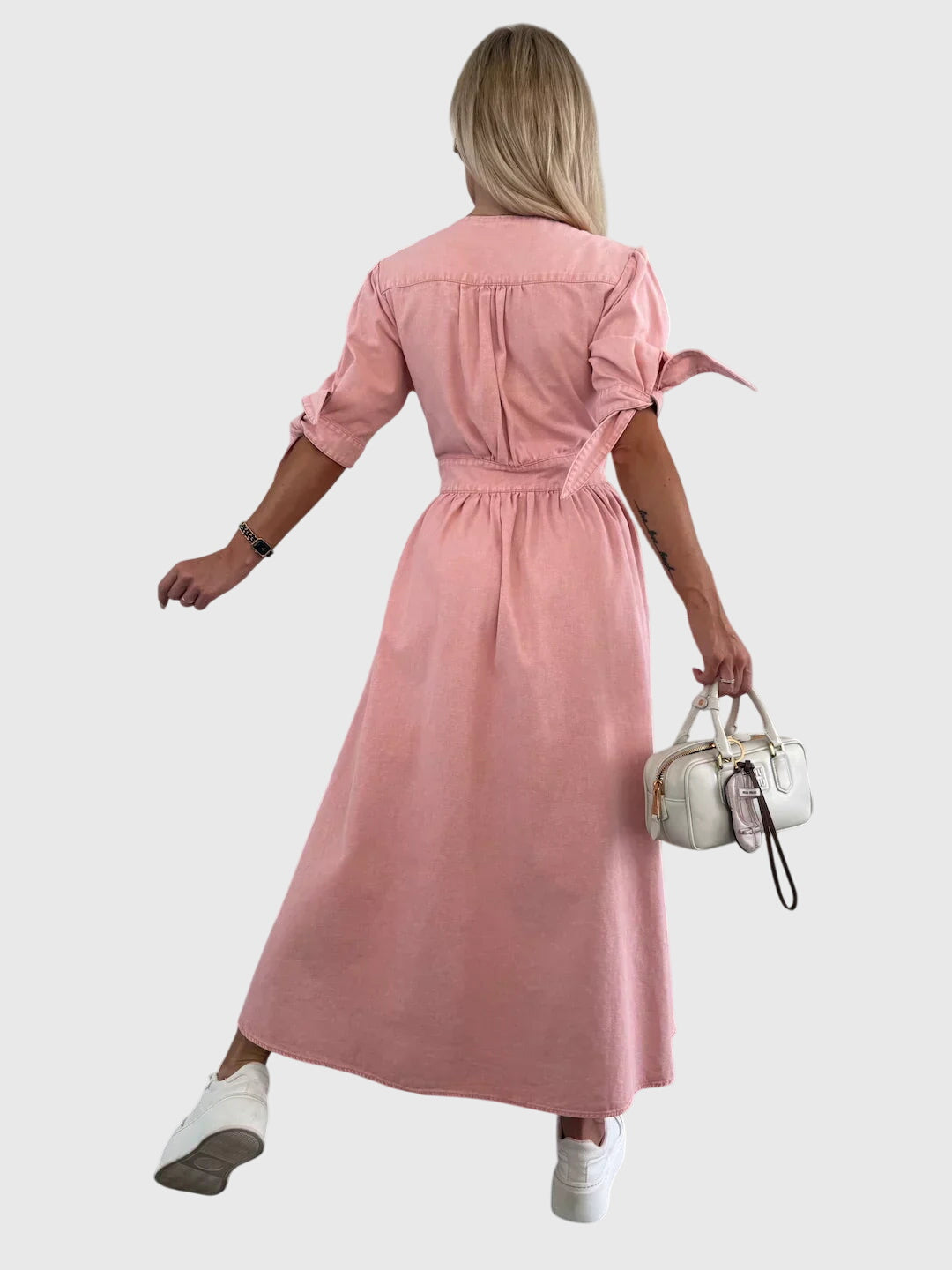 ソフィア™ | エレガントデニムワンピース