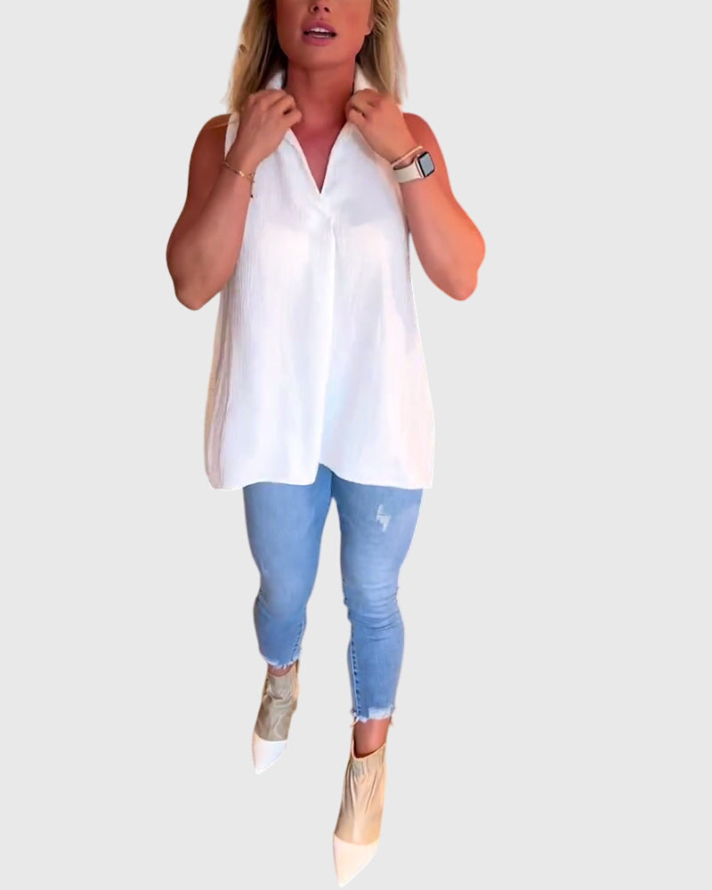 リナ™ | 袖なしトップ