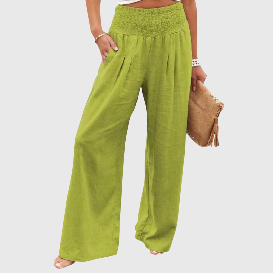 ジュリー - エレガントなエアリーパンツ