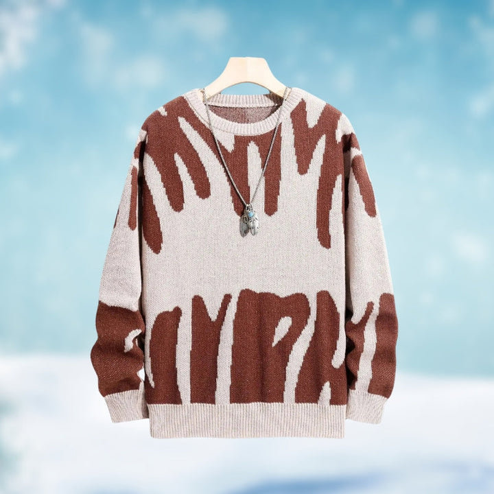 Rodrigo - ジャカードパターンニットセーター