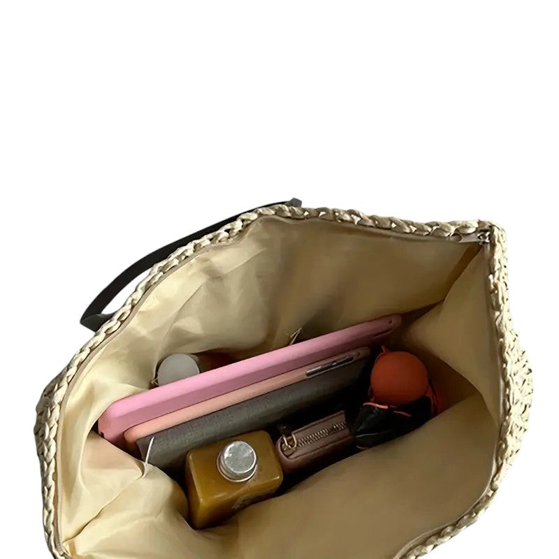 オリビア - 編み込みトートバッグ