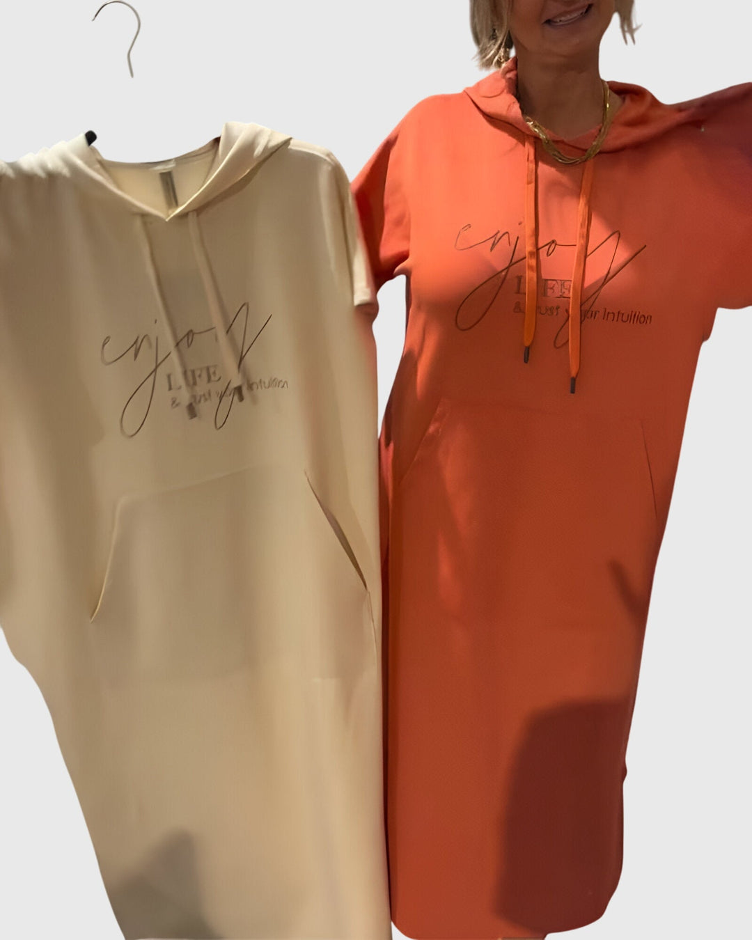 マーロウ™ | カジュアルフード付きドレス