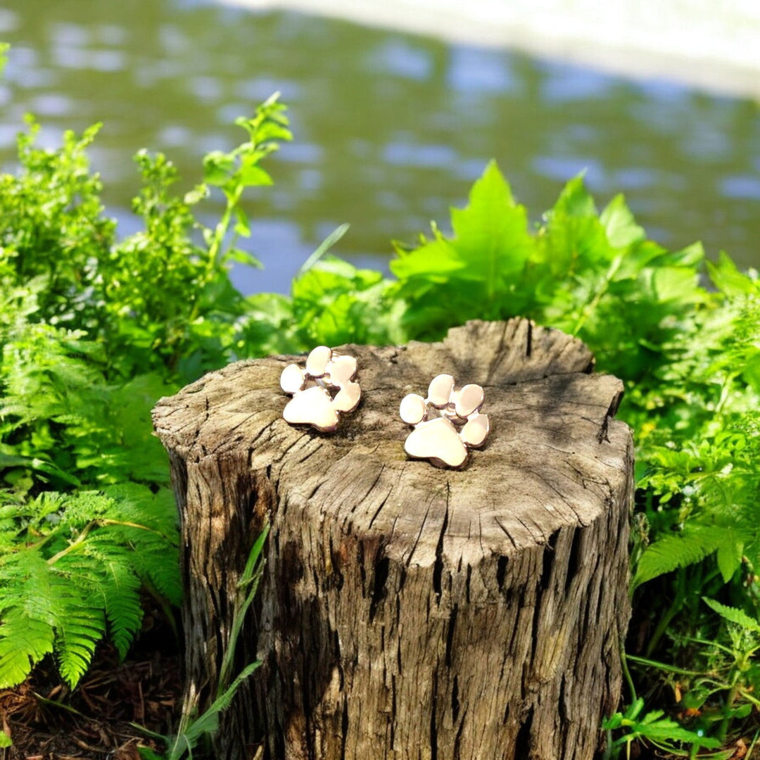 アレルギー対応ステンレススチールパウイヤリング