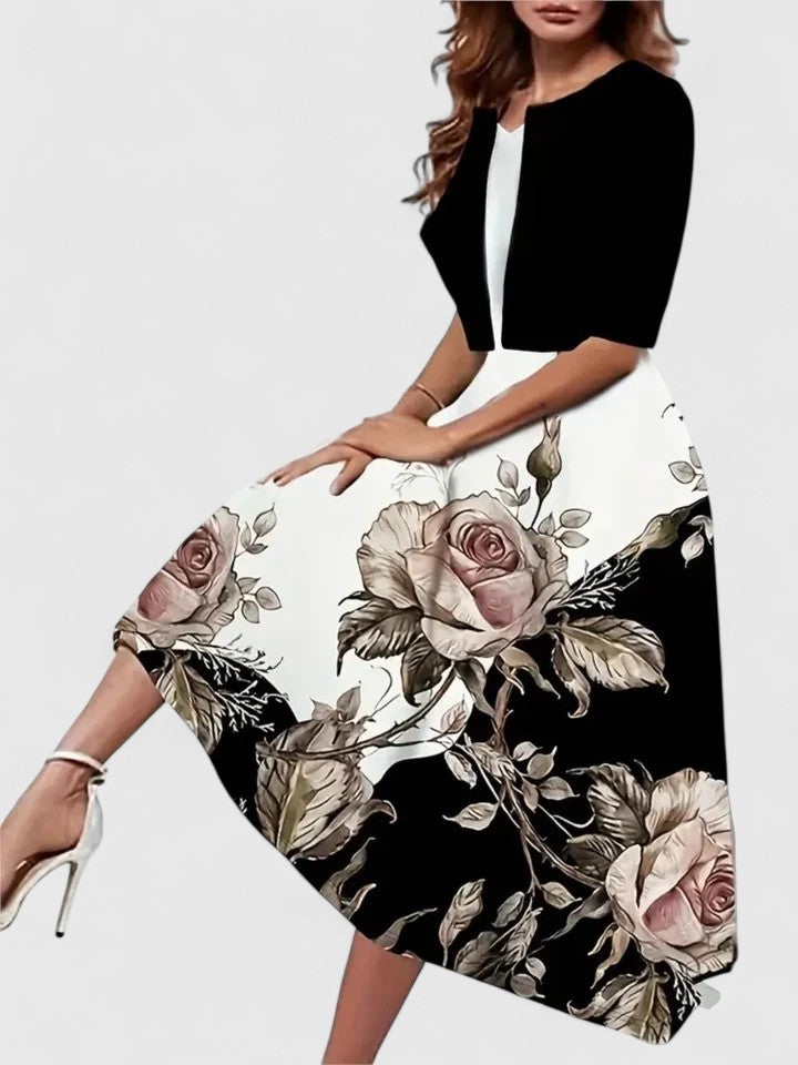 シャンタル | エレガントなミディドレス