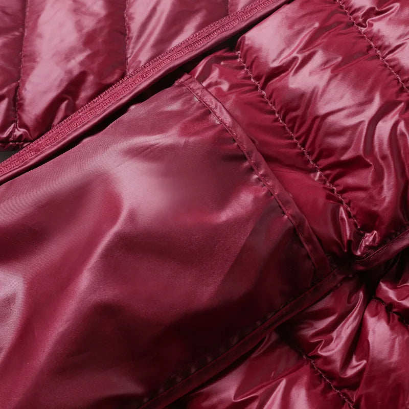 Sheila -キルティング加工ロングパーカー