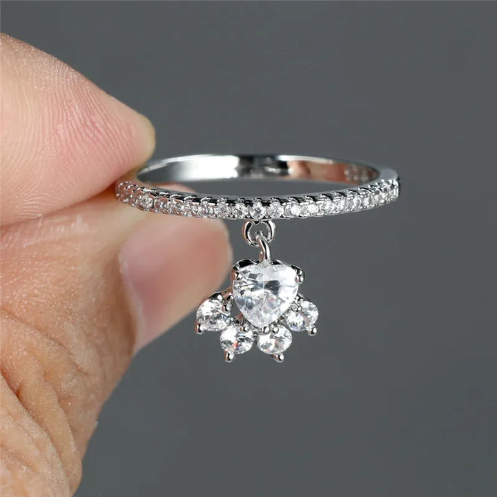 パウ＆ハートリング – ゴールド＆シルバーのデザイン