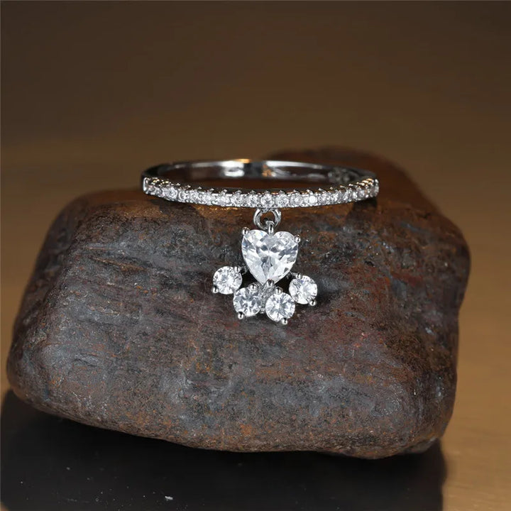 パウ＆ハートリング – ゴールド＆シルバーのデザイン