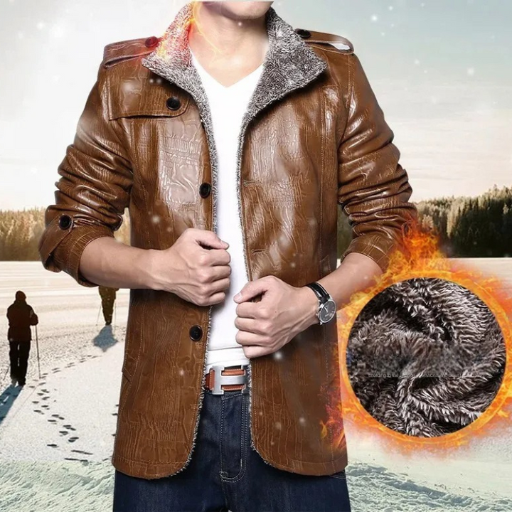 ハイラム - 裏フリースレザージャケット