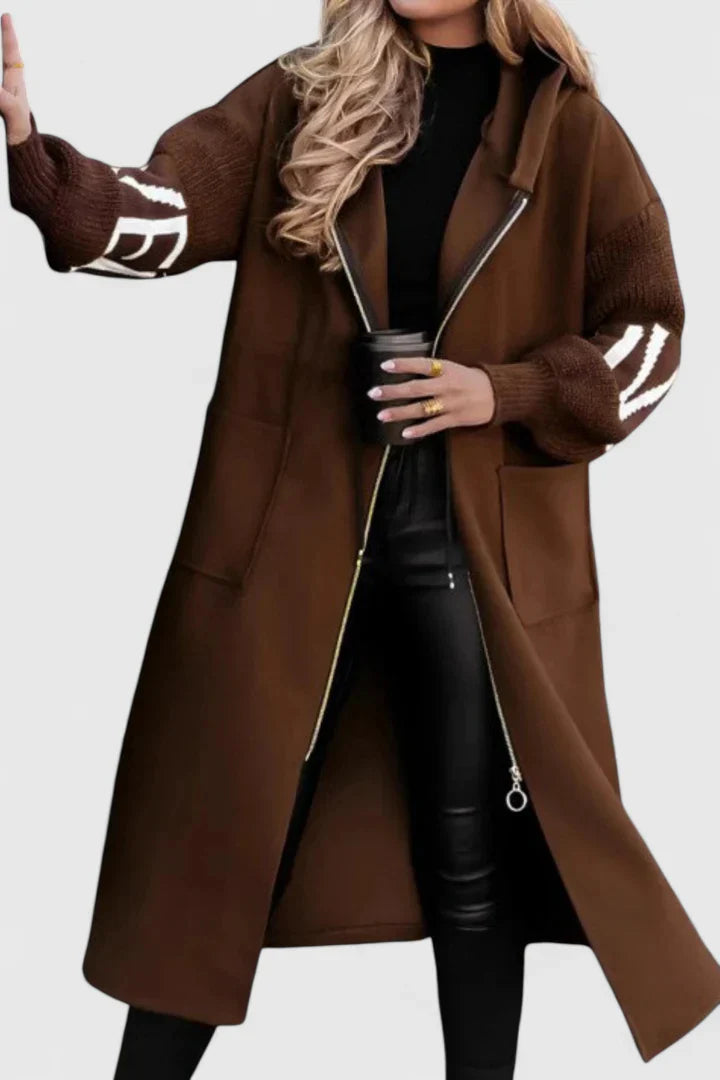 Vaye™ | エレガントフード付きコート