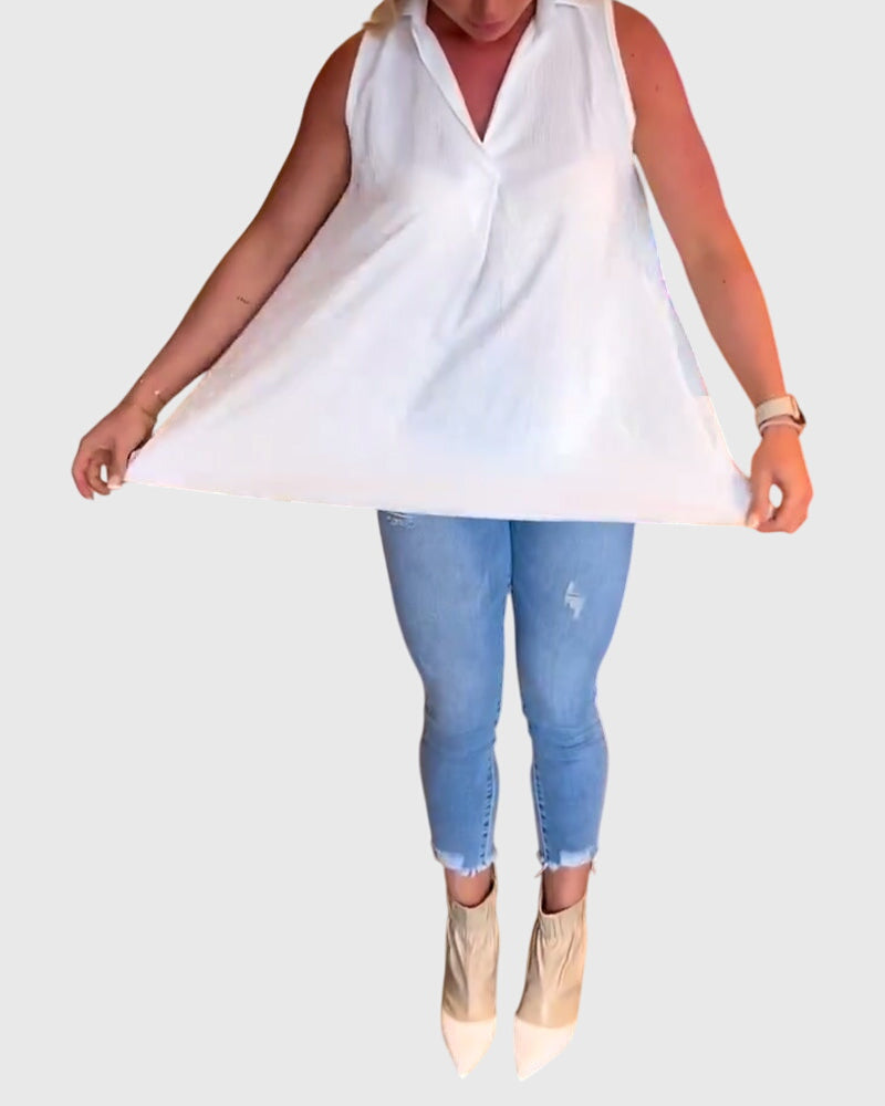 リナ™ | 袖なしトップ